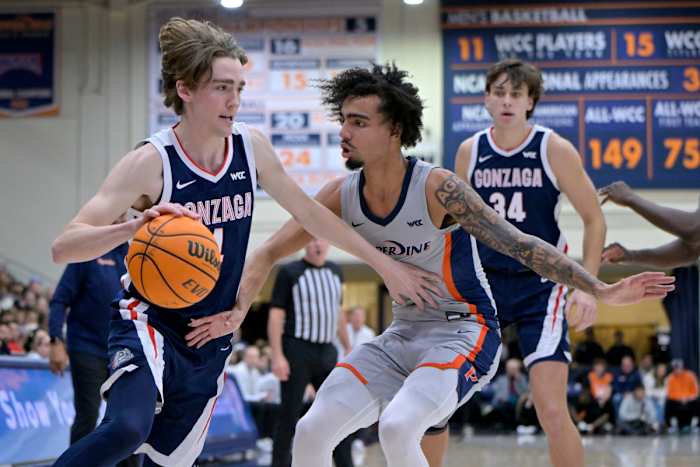 Gonzaga Bulldogs Pepperdine Waves16